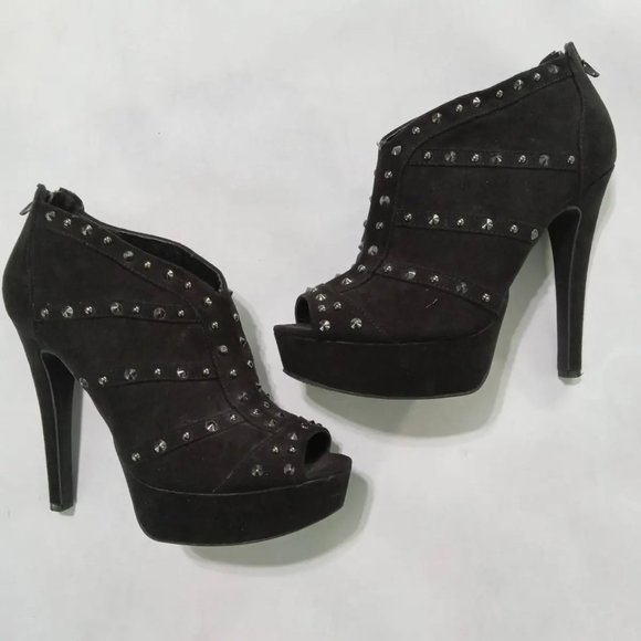 G by Guess Shoes - G by guess black stud booties women size 10